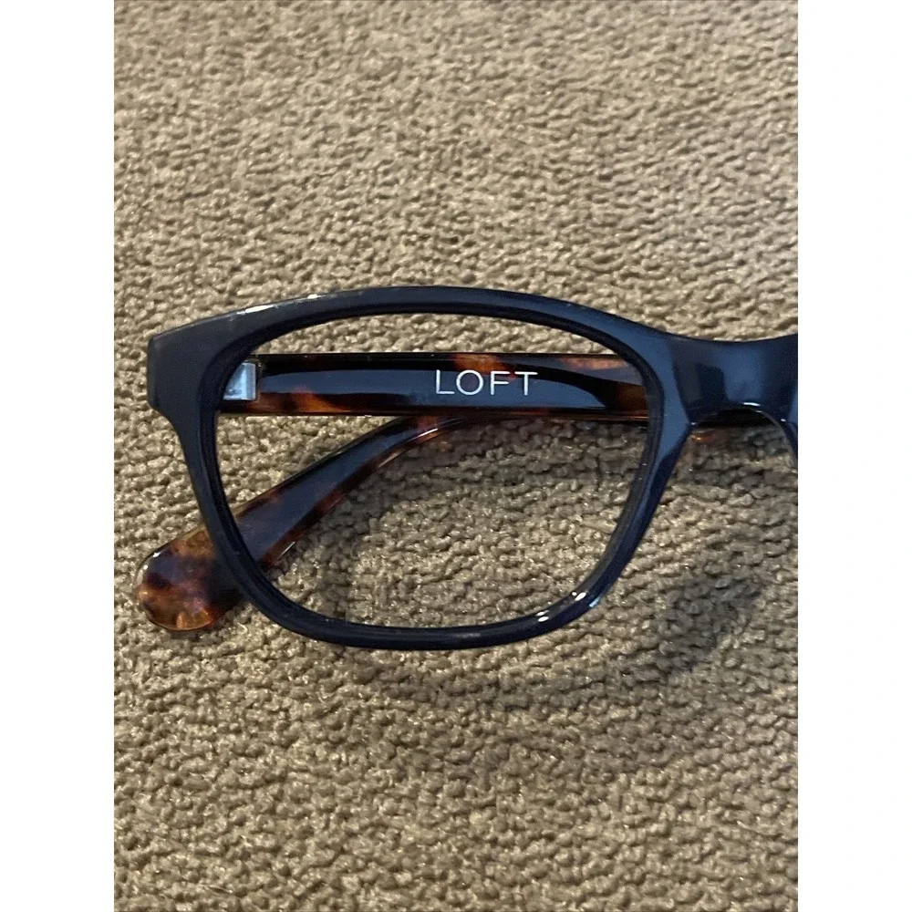 Ann Taylor Loft Blue/Brown Eyeglasses Frames (TD)